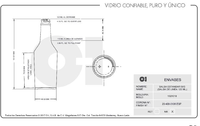 SALSA ESTANDAR B/G (3146