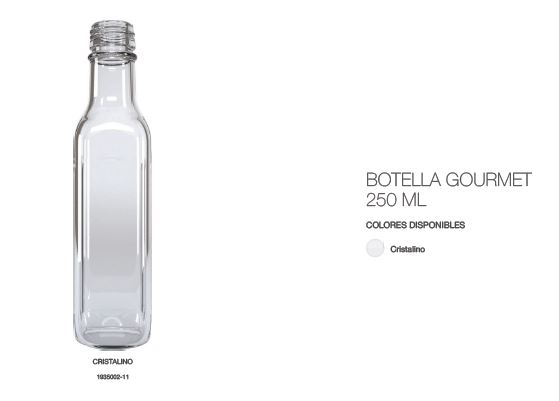 BOTELLA GOURMET 250 ML P