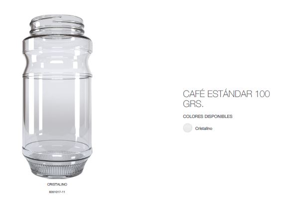CAFE STANDARD 100 GRS   