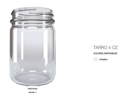 TARRO CRISTALINO S/DECOR
