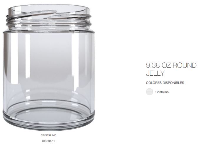 ROUND JELLY 9.38 OZ     