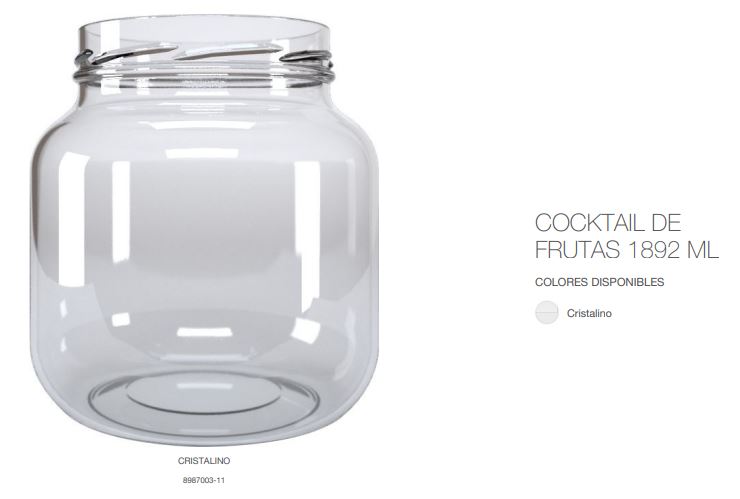 COCKTAIL DE FRUTAS 1892M