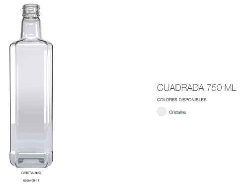 CUADRADA 750 CHAFLAN